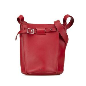 Celine Leather Big Bag Bucket Crossbody